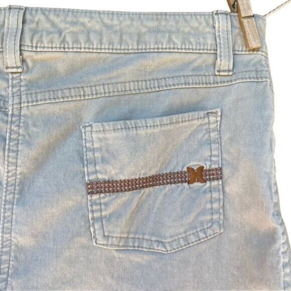 Vintage Hurley Corduroy Kaki Tan Y2K Skirt Size 3 - Picture 11 of 12